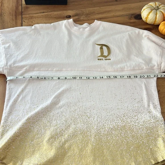 Disneyland Jersey rare pink and gold size S - Picture 10 of 11